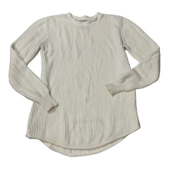 Unif X Urban Outfitters Pullover Waffle Knit Sweater - Cream - Small - Picture 10 of 16